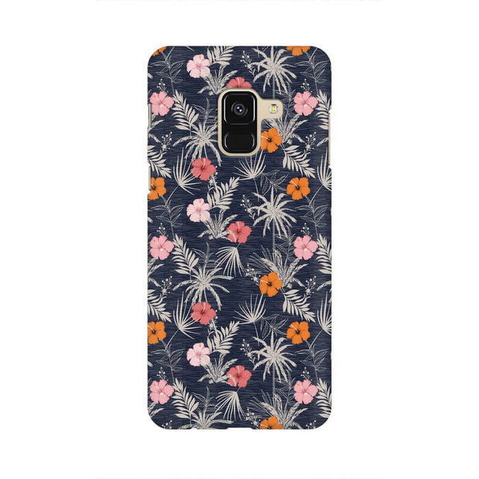 Leafy Abstract Pattern Samsung A9 (2018) Cover - The Squeaky Store