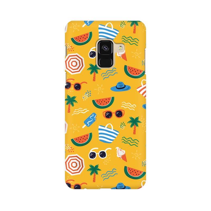Beach Abstract Pattern Samsung A8 STAR Cover - The Squeaky Store