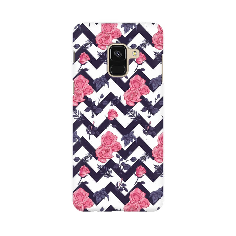 Zigzag Abstract Pattern Samsung A8 STAR Cover - The Squeaky Store