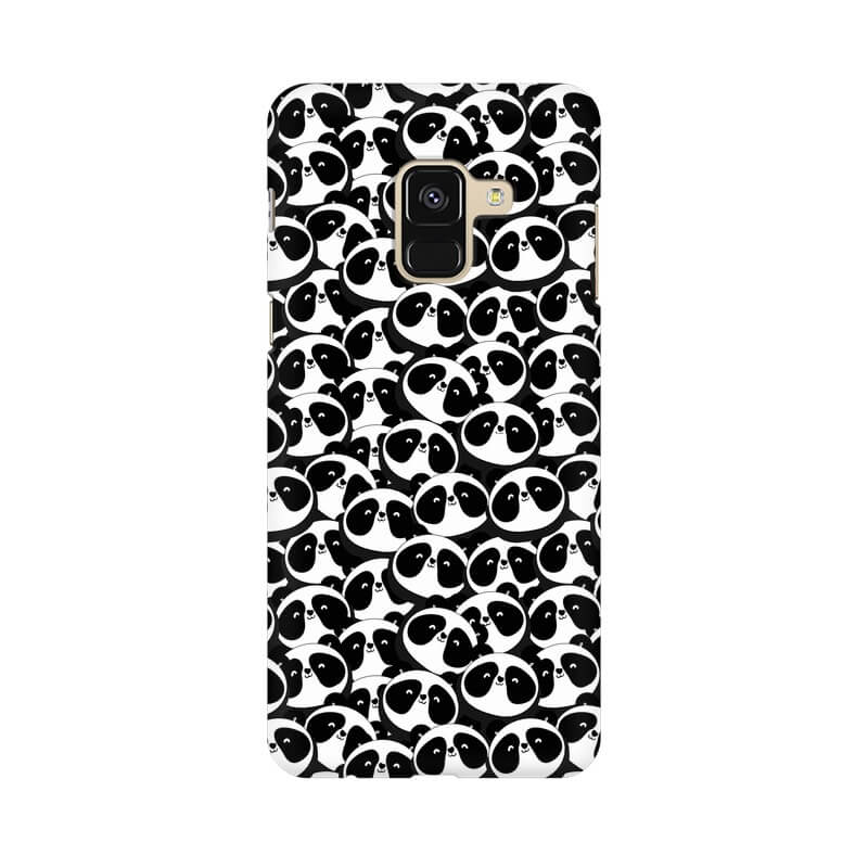 Panda Abstract Pattern Samsung A9 (2018) Cover - The Squeaky Store