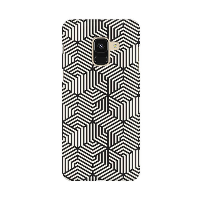 Abstract Optical Illusion Samsung A8 STAR Cover - The Squeaky Store