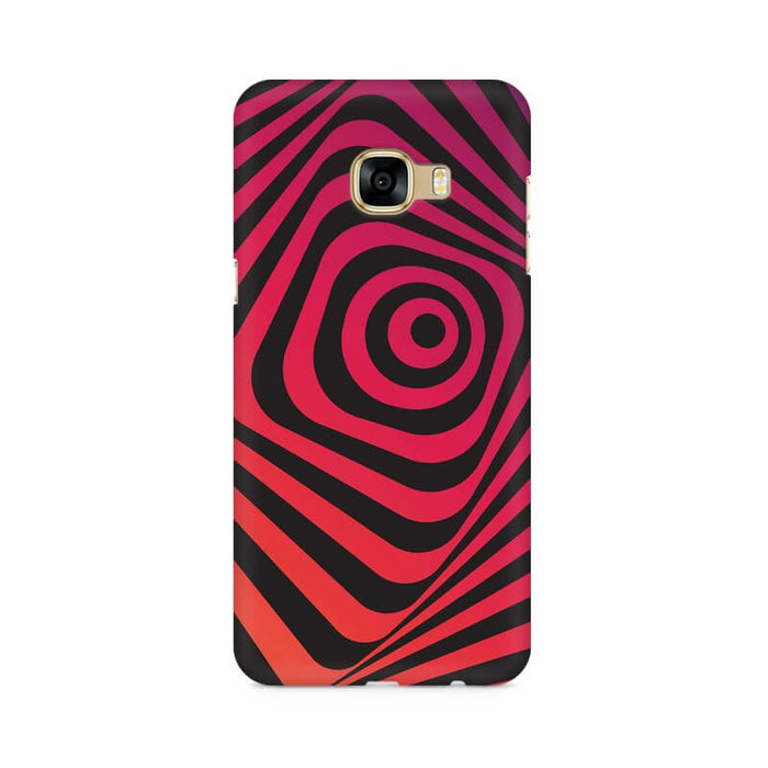Optical Illusion Abstract Pattern Samsung C7 PRO Cover - The Squeaky Store