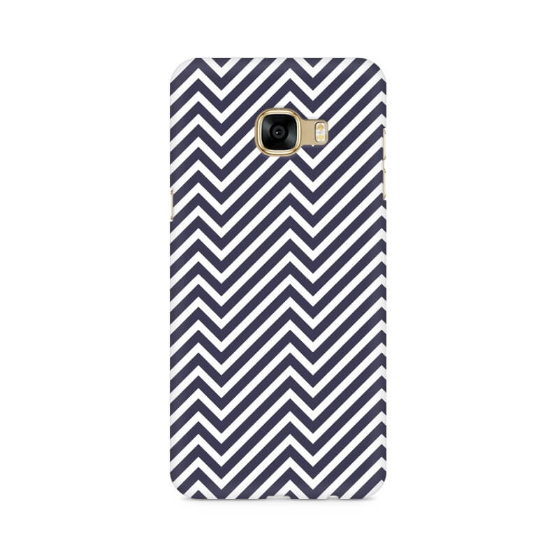 Zigzag Abstract Pattern Samsung C7 PRO Cover - The Squeaky Store