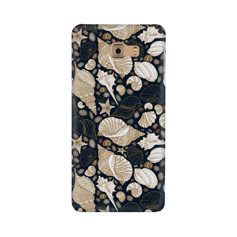 Shells Abstract Designer Samsung C9 PRO Cover - The Squeaky Store