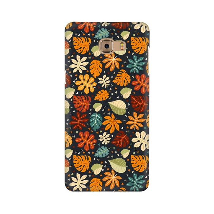 Leaves Abstract Designer Samsung C9 Cover - The Squeaky Store