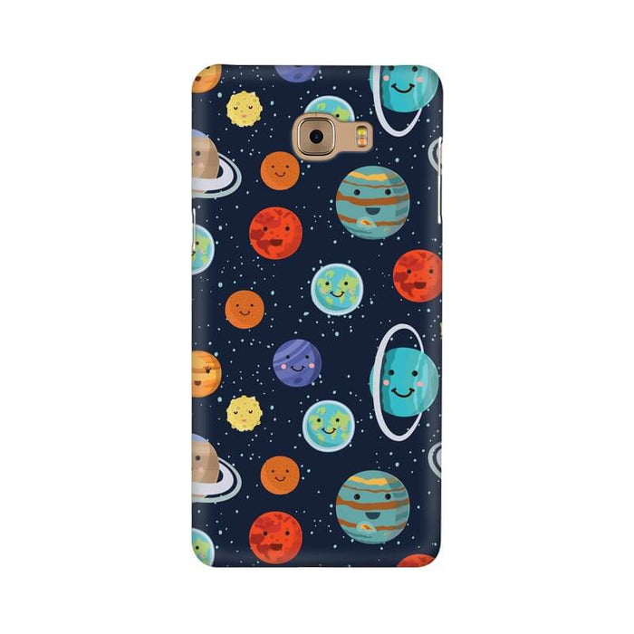 Planets Abstract Designer Samsung C9 PRO Cover - The Squeaky Store