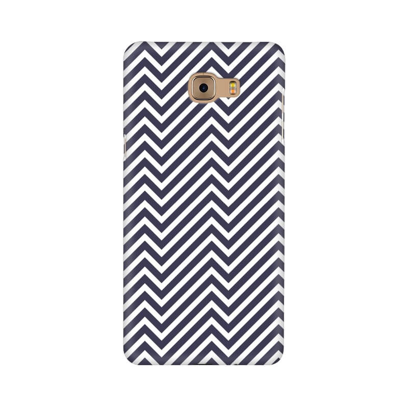 Zigzag Pattern Abstract Designer Samsung C9 Cover - The Squeaky Store