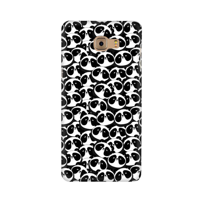 Panda Pattern Abstract Designer Samsung C9 PRO Cover - The Squeaky Store