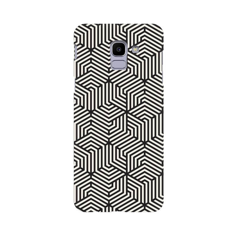 Abstract Optical Illusion Samsung J6 Cover - The Squeaky Store