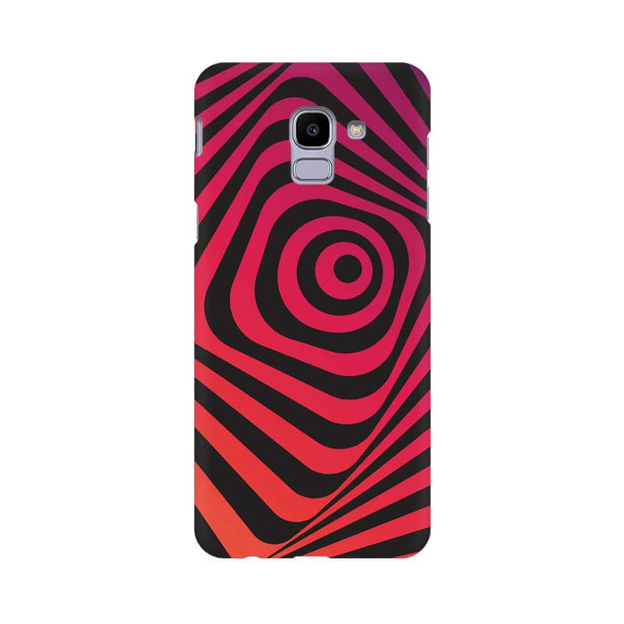 Optical Illusion Abstract Pattern Samsung J6 Cover - The Squeaky Store
