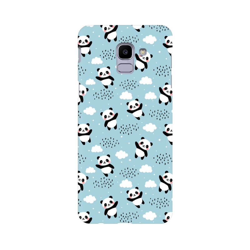 Panda Abstract Pattern Designer Samsung J6 Cover - The Squeaky Store