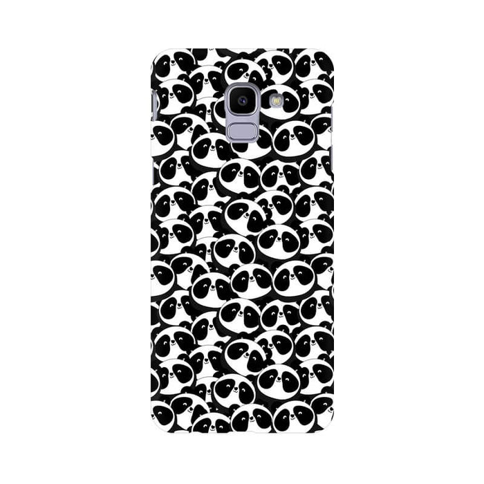 Panda Abstract Pattern Designer Samsung J6 Cover - The Squeaky Store