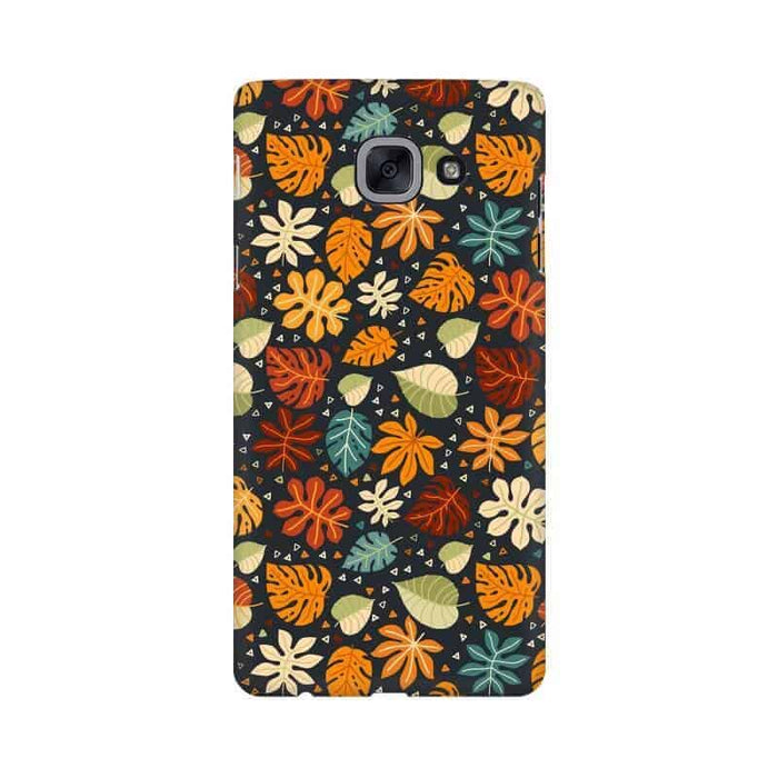 Leafy Abstract Pattern Designer Samsung J7 MAX Cover - The Squeaky Store