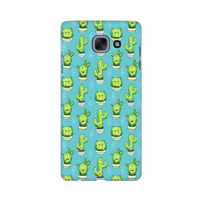 Kawaii Cactus Abstract Pattern Designer Samsung J7 MAX Cover - The Squeaky Store