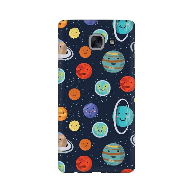 Cute Planets Abstract Pattern Designer Samsung J7 MAX Cover - The Squeaky Store