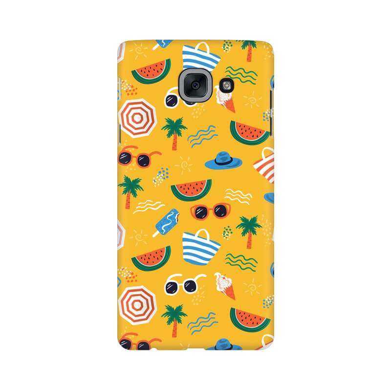 Beach Lover Abstract Pattern Designer Samsung J7 MAX Cover - The Squeaky Store