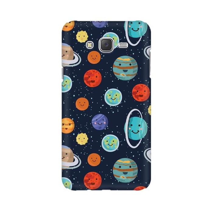 Planets Abstract Pattern Samsung J7 NXT Cover - The Squeaky Store
