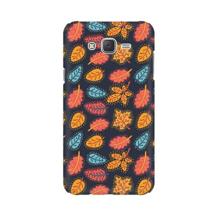 Leafy Abstract Pattern Samsung J7 NXT Cover - The Squeaky Store