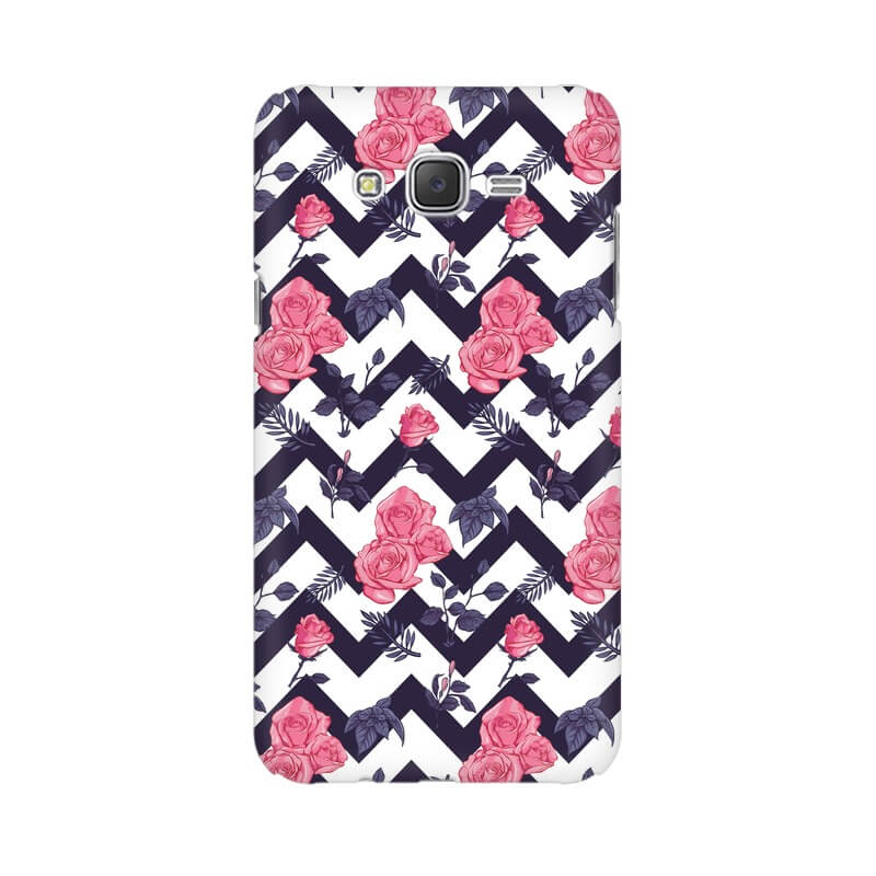 Zigzag Abstract Pattern Samsung J7 NXT Cover - The Squeaky Store