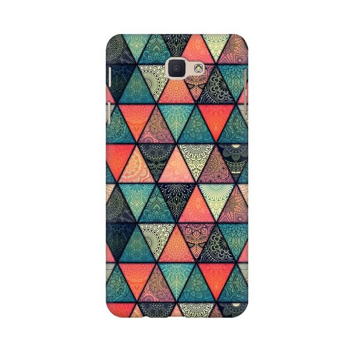 Triangle Abstract Pattern Samsung J7 Prime Cover - The Squeaky Store
