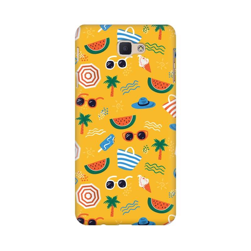 Beach Lover Abstract Pattern Samsung J7 Prime Cover - The Squeaky Store