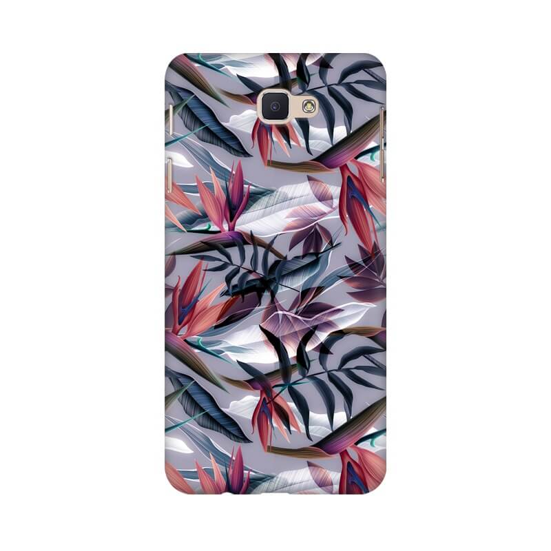Leaves Abstract Pattern Samsung J7 Prime Cover - The Squeaky Store