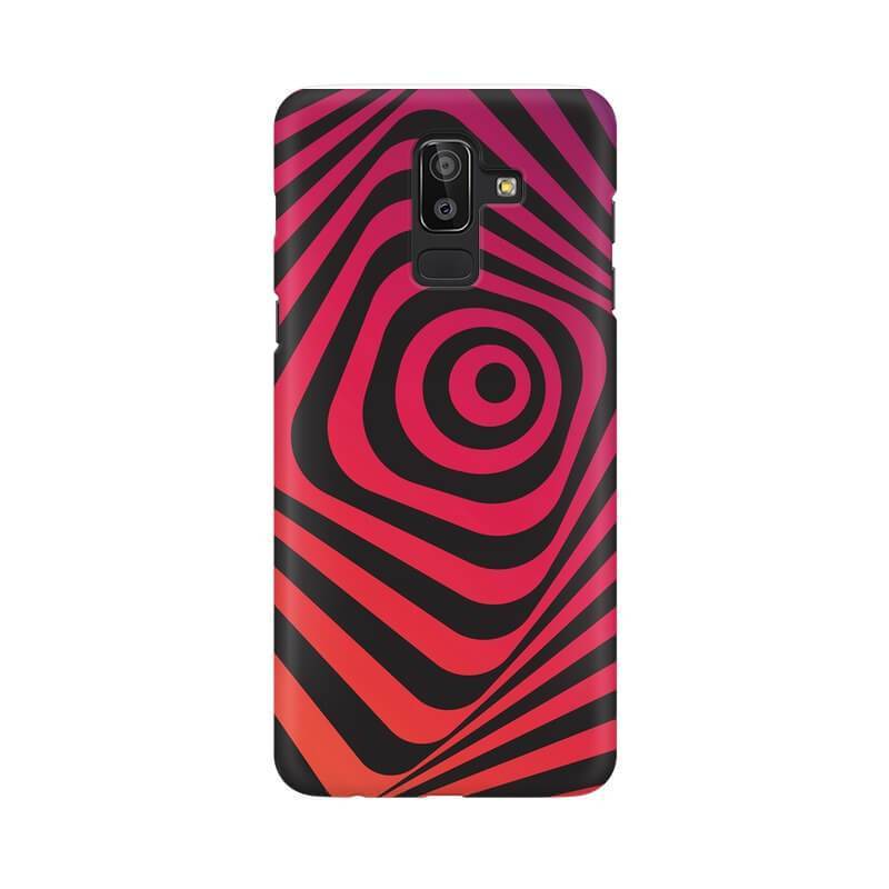 Colorful Optical Illusion Samsung A6 Plus Cover - The Squeaky Store
