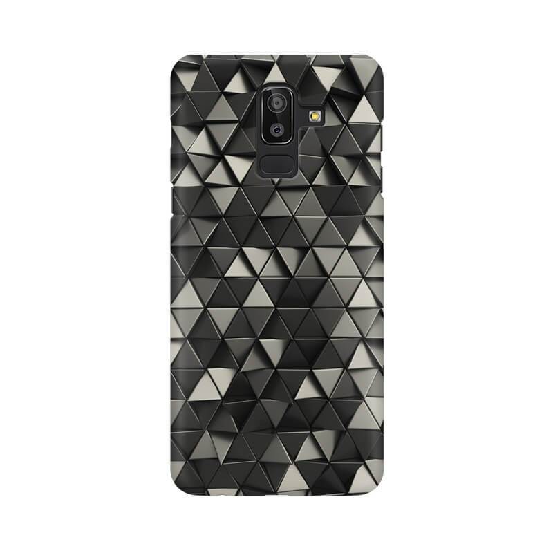 Abstract Triangle Pattern Samsung A6 Plus Cover - The Squeaky Store