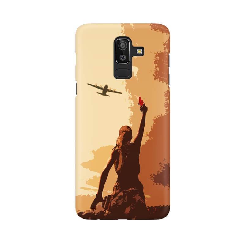 Pubg Girl Illustration Samsung A6 Plus Cover - The Squeaky Store