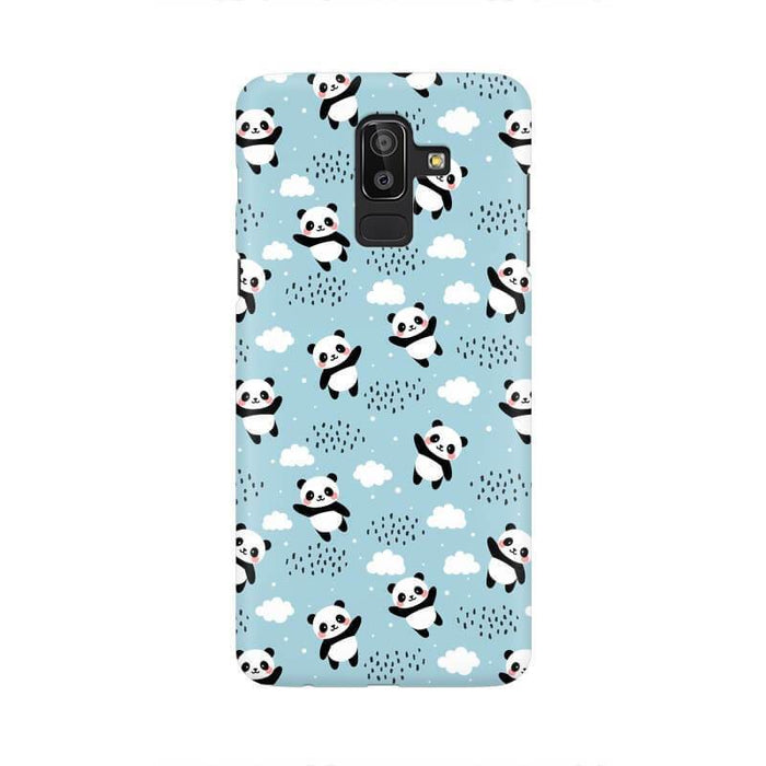 Cute Panda Pattern Samsung A6 Plus Cover - The Squeaky Store