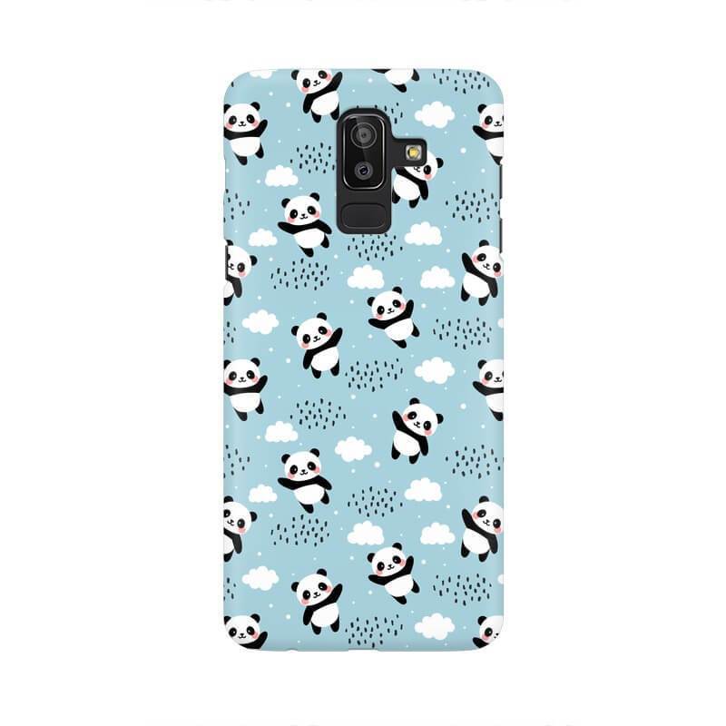 Cute Panda Pattern Samsung J8 Cover - The Squeaky Store