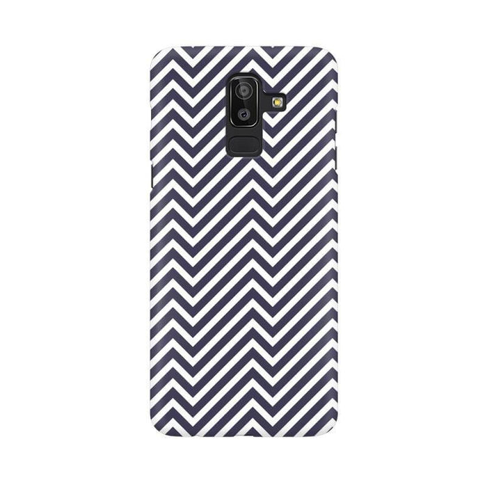 Abstract Zigzag  Pattern Samsung A6 Plus Cover - The Squeaky Store