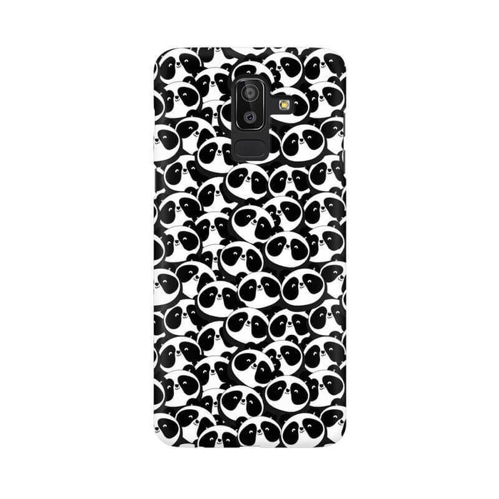 Panda Lover Pattern Samsung A6 Plus Cover - The Squeaky Store
