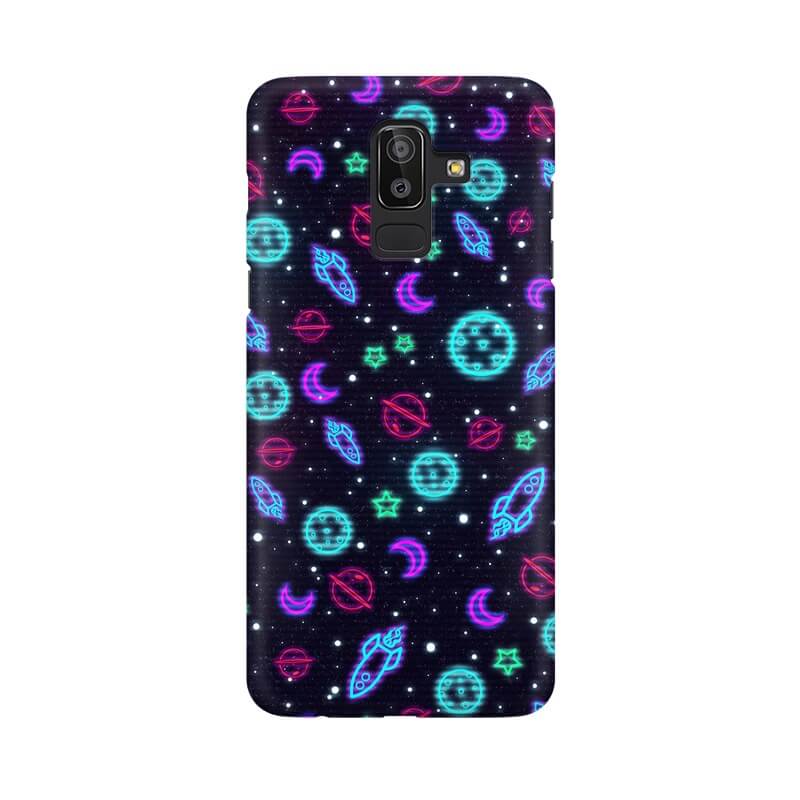 Retro Planets Pattern Designer Samsung On8 Cover - The Squeaky Store