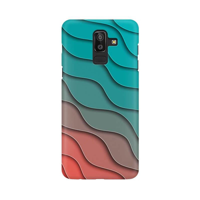 Pastel Color Wavy Pattern Designer Samsung On8 Cover - The Squeaky Store