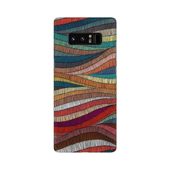 Colorful Abstract Wavy Pattern Samsung S10 Plus Cover - The Squeaky Store
