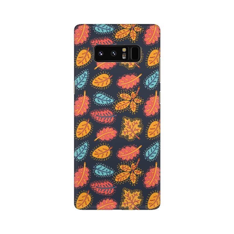 Leafy Abstract Pattern Designer Samsung Note 8 Cover - The Squeaky Store