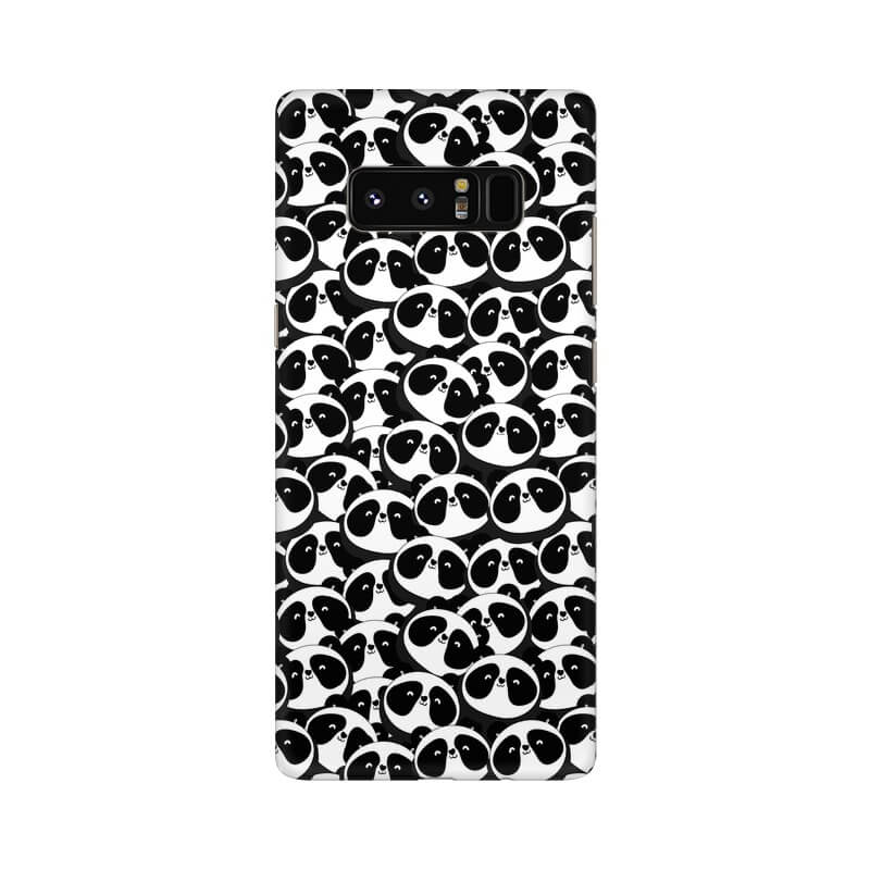 Panda Abstract Pattern 2 Samsung S10 Cover - The Squeaky Store