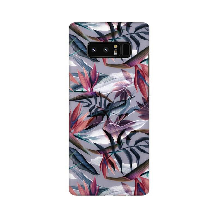 Leafy Abstract Pattern 2 Samsung Note 8 Cover - The Squeaky Store