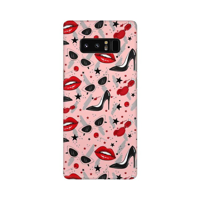 Girl Makeup Fashion Designer Abstract Pattern Samsung Note 8 Cover - The Squeaky Store