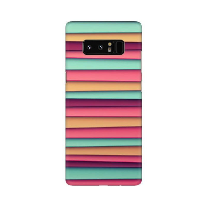 Color Stripes Designer Abstract Illustration Samsung S10 Lite Cover - The Squeaky Store