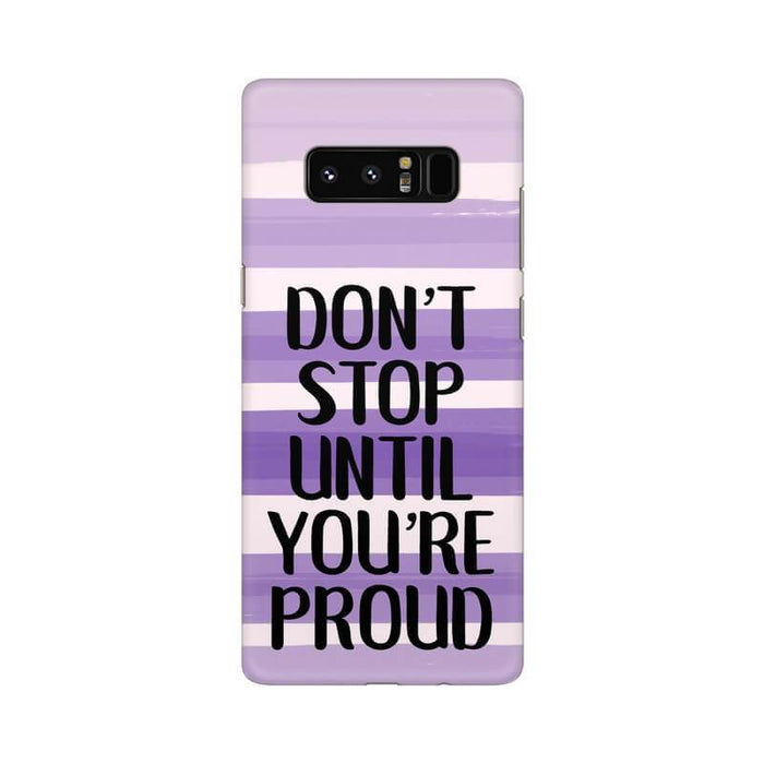 Be Proud Quote Designer Illustration Samsung S10 Plus Cover - The Squeaky Store