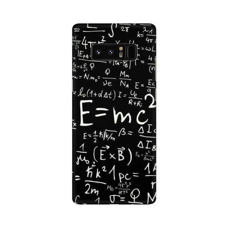 Maths Lover Pattern Designer Samsung Note 8 Cover - The Squeaky Store