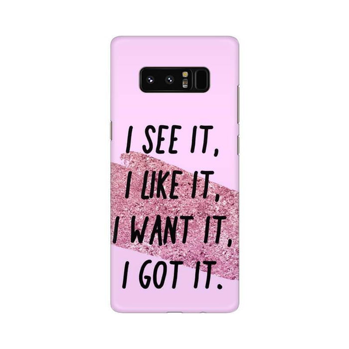 I see it , I like it !! Quote Designer Samsung S10 Plus Cover - The Squeaky Store