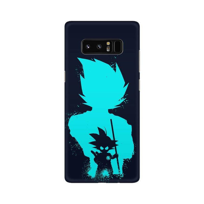 Dragon Ball Z Designer Illustration 2 Samsung Note 8 Cover - The Squeaky Store