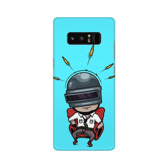 PUBG King Designer Illustration Samsung Note 8 Cover - The Squeaky Store