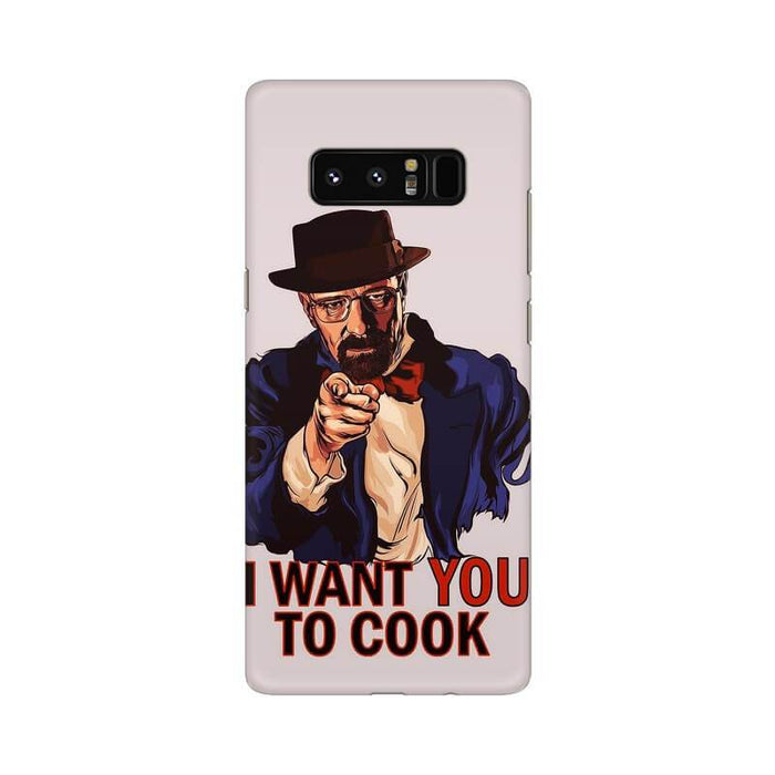 Breaking Bad Designer Artwork Illustration 5 Samsung Note 8 Cover - The Squeaky Store