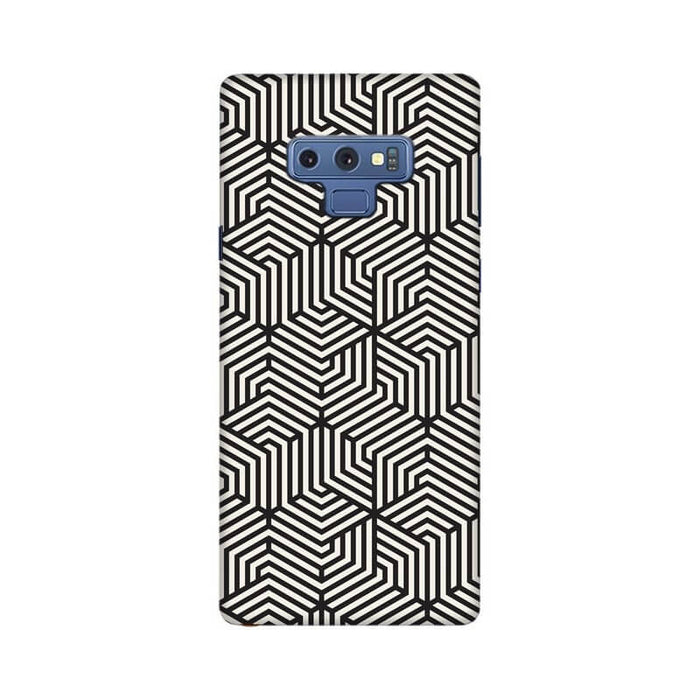 Abstract Optical Illusion Samsung Note 9 Cover - The Squeaky Store