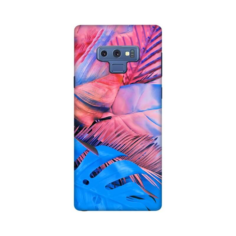 Leafy Illusion Abstract Pattern Designer Samsung Note 9 Cover - The Squeaky Store