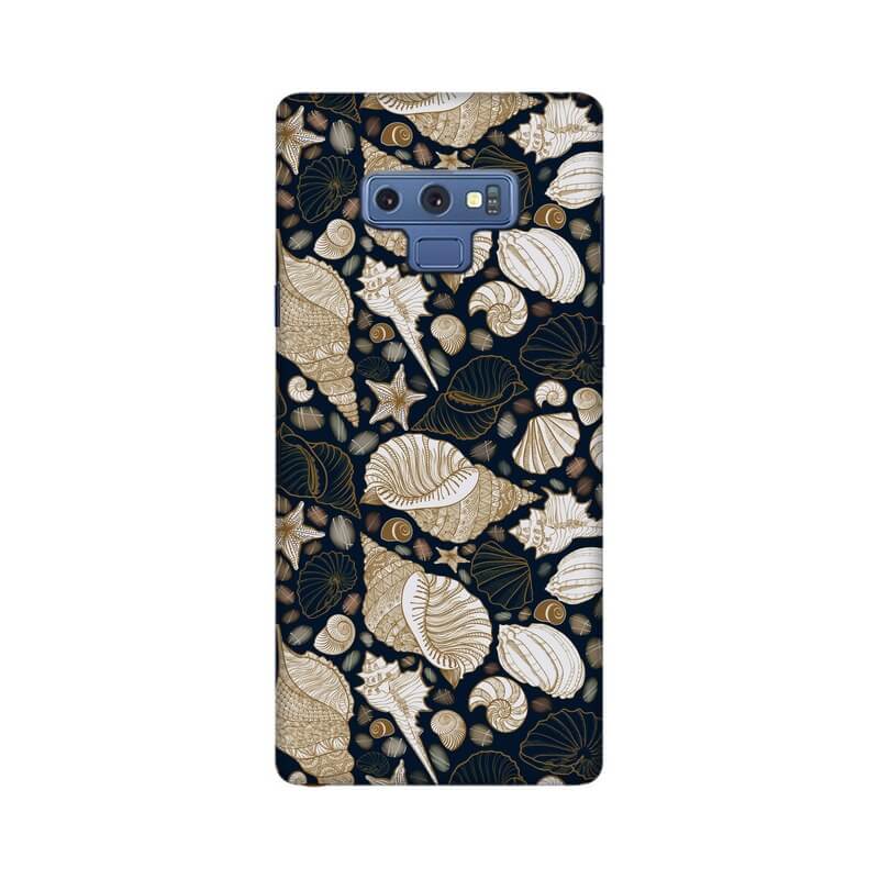 Shells Abstract Pattern Designer Samsung Note 9 Cover - The Squeaky Store